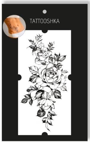 Тату &amp;quot;Квіти&amp;quot;, фото - 3