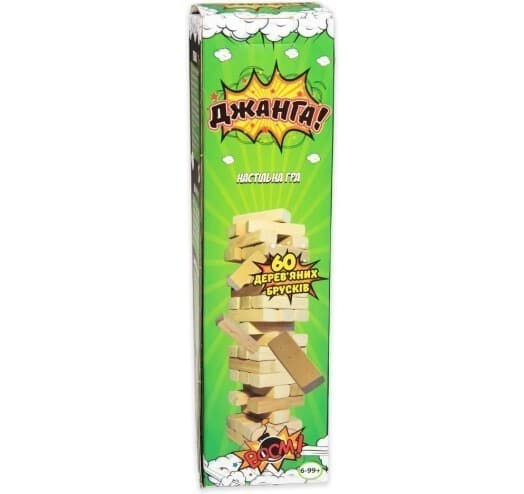 Розважальна гра Джанга 60 брусків, фото - 1