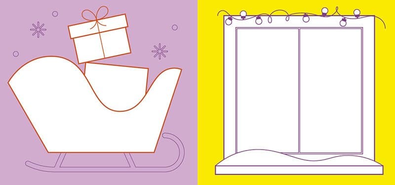 Наліпки-картинки. Зима, фото - 2