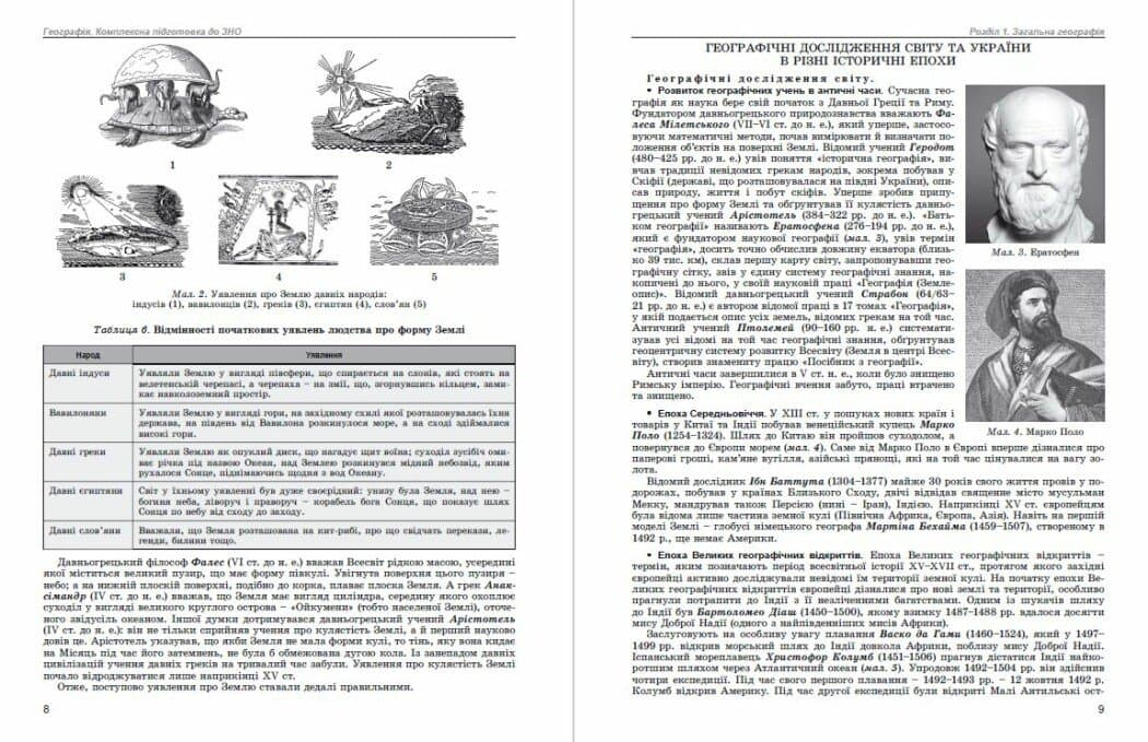 Безуглий В. В. ЗНО 2024, Географія. Комплексна підготовка., фото - 2