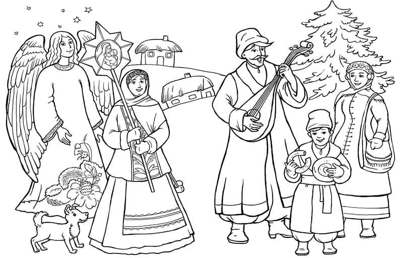 Велика книга розмальовок. Зимові свята, фото - 3
