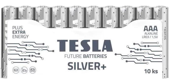 Батарейка Tesla AAA SILVER+ 10 шт, фото - 1