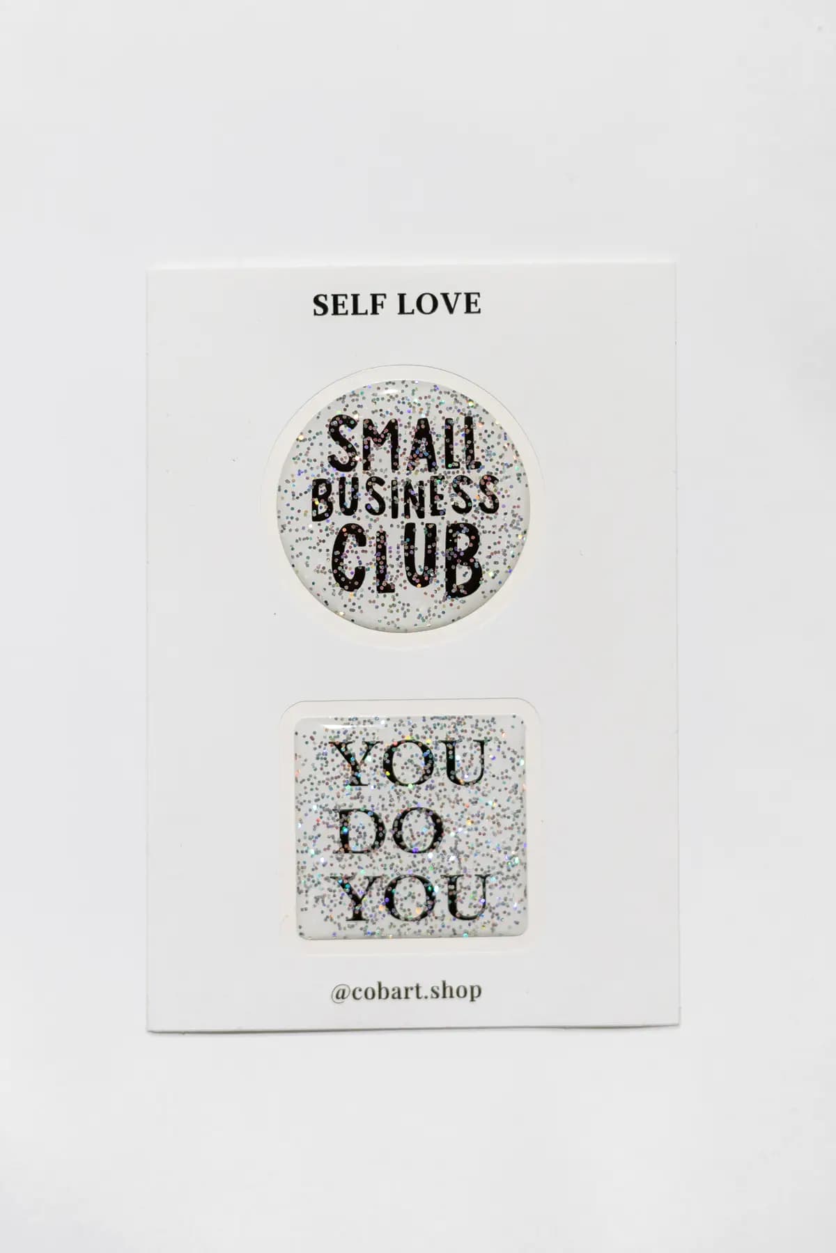 Об’ємні cтікери блискучі Self love, фото - 2