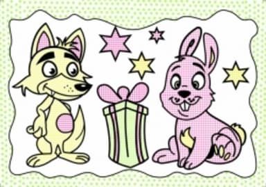 Оригінальні вироби власноруч: Тваринки (розмальовка )