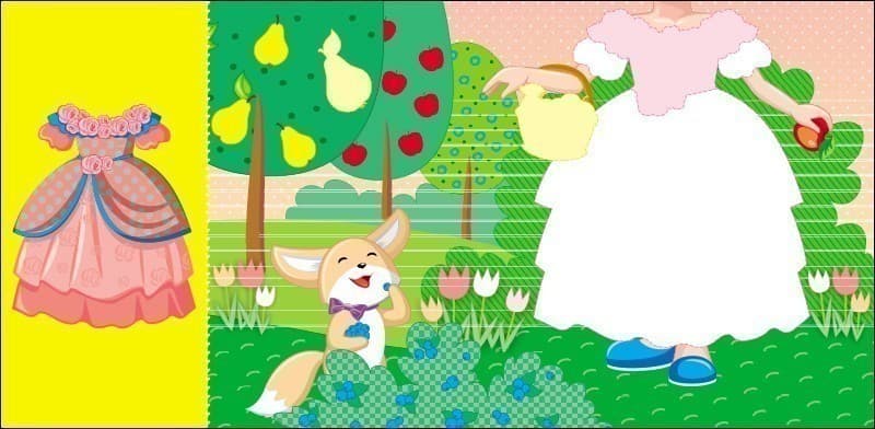 Одягни ляльку. Принцеса Злата у казці, фото - 3