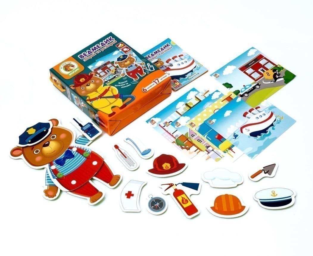 Гра з рухливими деталями «Ведмедик», фото - 2