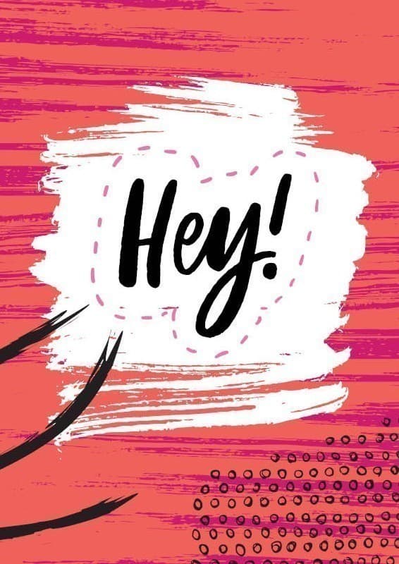 Блокнот А4 Hey Тверда обкладинка 80 аркушів Клітинка, фото - 1