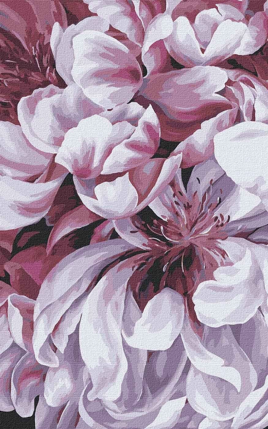 Набір для розпису по номерах. &amp;quot;Магія півоній 4&amp;quot; 25*40см, фото - 1