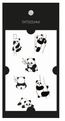 Тату сет &amp;quot;Міні Панди&amp;quot;, фото - 2