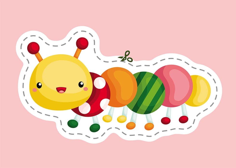 Вирізалки для найменших. Різнобарвні комахи., фото - 2