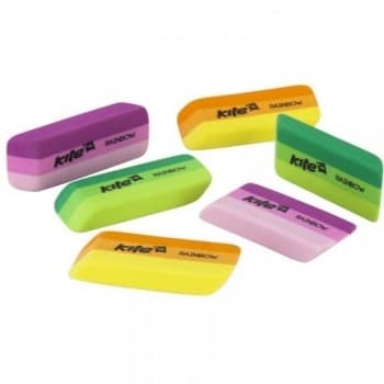 K16-103 Гумка кольорова Rainbow, асорті, фото - 1