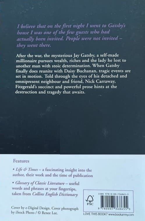 The Great Gatsby (Collins Classics), фото - 2