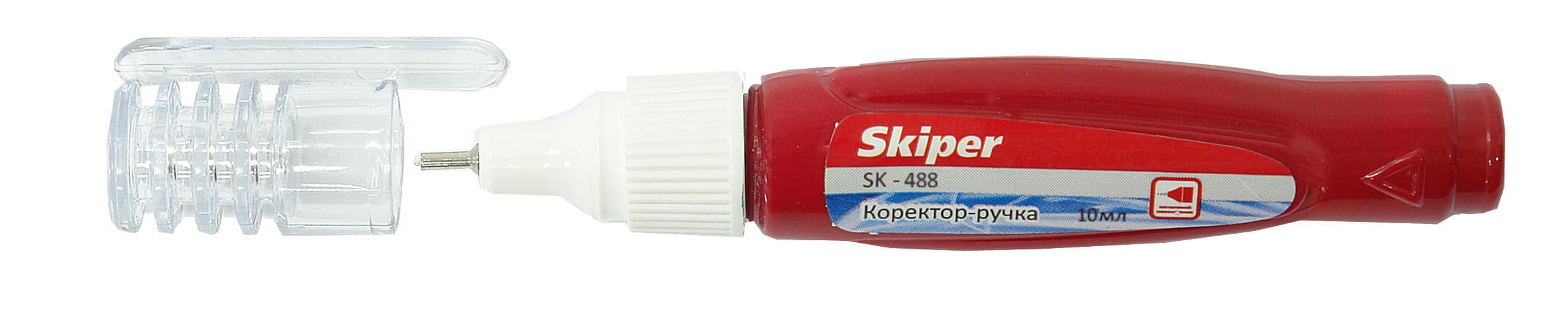 Корректор-ручка 3 мл метал. клапан, 4-430, фото - 1