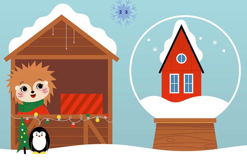 Олень. Аплікації наліпками, фото - 3