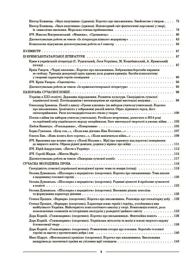 Мій конспект. Матеріали до уроків. Українська література. 9 клас (за програмою авторів: Яценко Т. О., Пахаренко В. І., Слижук О.), фото - 3