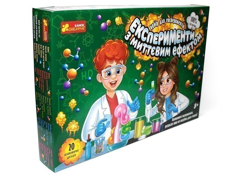 Набір для експериментів &amp;quot;Експерименти з миттєвим ефектом&amp;quot;, фото - 2