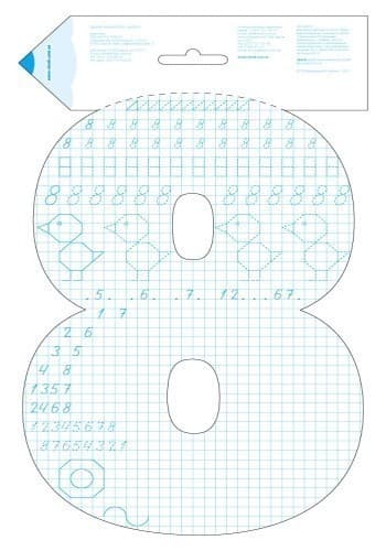 Цифри-навчалочки: цифра 8., фото - 2