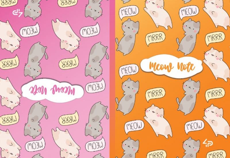 Блокнот TM Profiplan Two in one &amp;quot;Dream/Go&amp;quot;, three (kitten) A5 mini, фото - 1