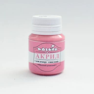Акрил для декору &amp;quot;Ніжно-рожевий&amp;quot;, 20 мл.