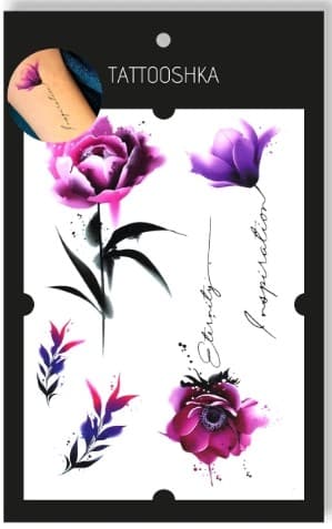 Тату &amp;quot;Витончена троянда&amp;quot;