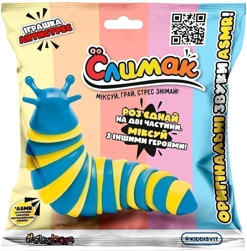 Колекційна іграшка-антистрес – СЛИМАК, фото - 1