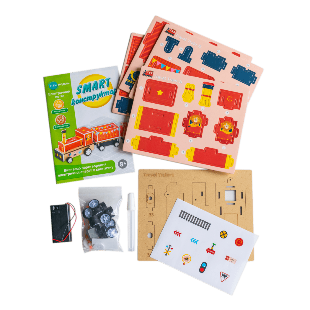 SMART конструктор &#34;Електричний потяг&#34;, фото - 3