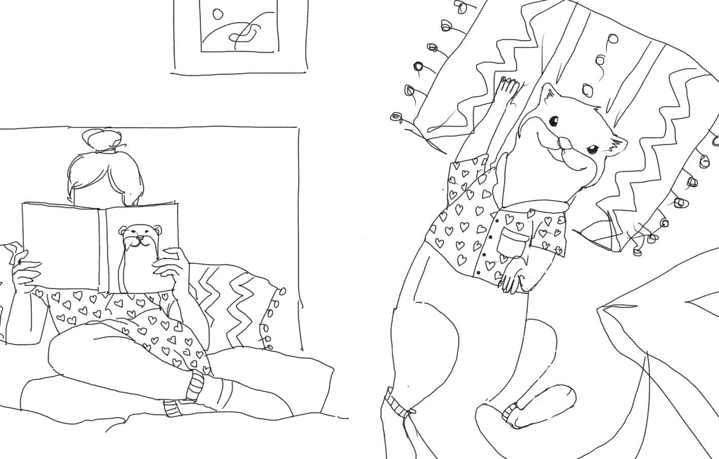 Розмальовка Girls fashion Pets, фото - 2