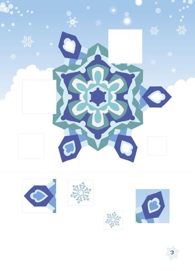 Activity book. Аплікації. Свято сніжинок, фото - 3