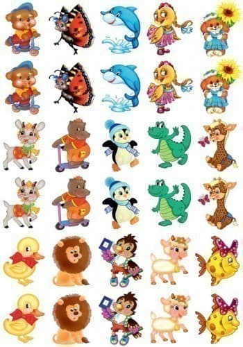 Набір.Наклейки на шафки для дитячих садків, фото - 3