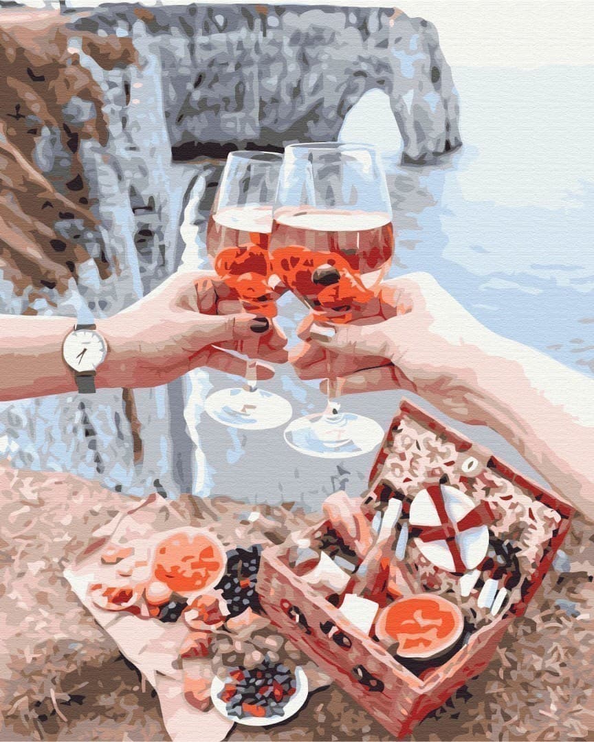 Картина за номерами: Сніданок на скелях, фото - 1