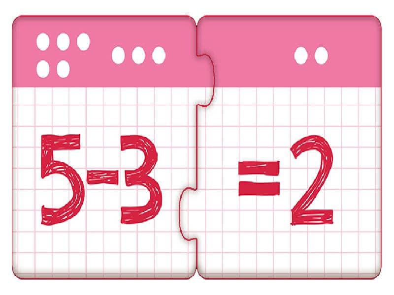 Пазли-половинки. Додавання і віднімання в межах 10, фото - 3