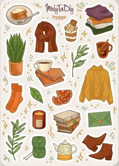Стікер лист з наклейками &amp;quot;HUGGE&amp;quot;