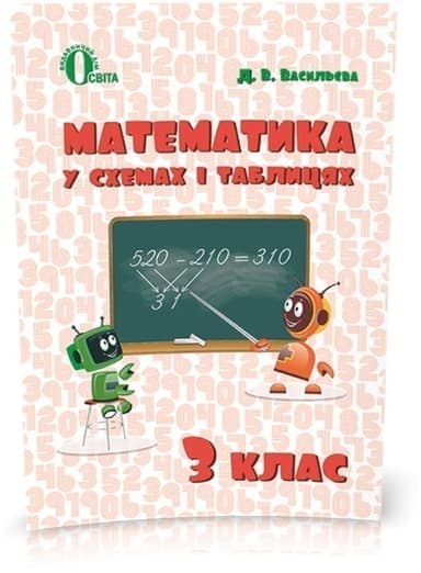 Математика в схемах і таблицях 3 клас
