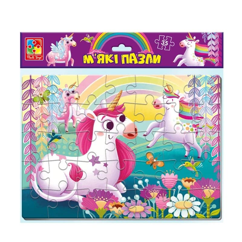 Мякі пазли А4, фото - 1