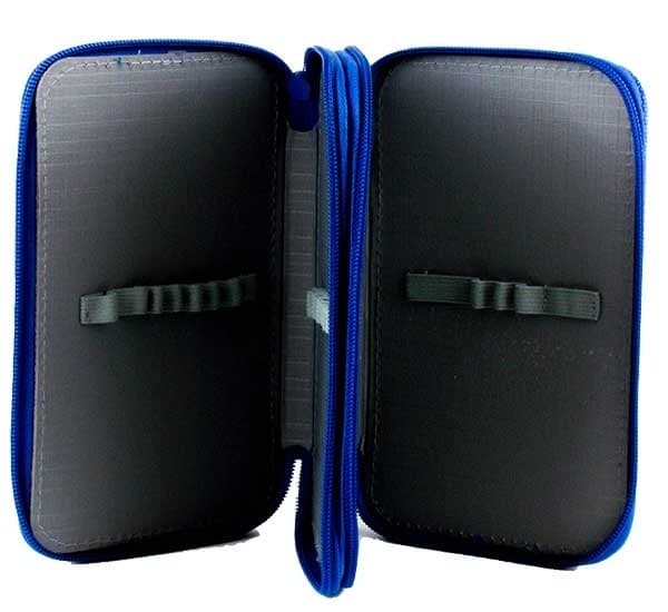 Пенал шкільний потрійний 19*13,5*6,5см TIKI 53345-TK, фото - 1