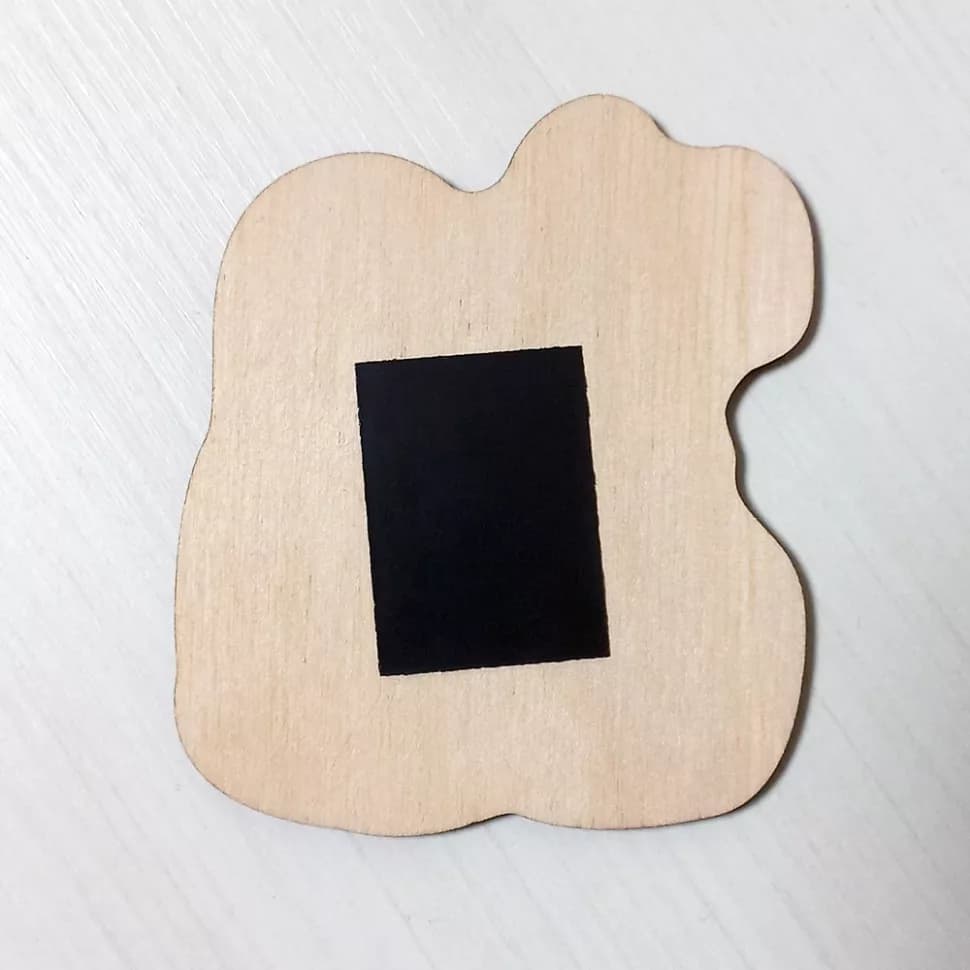 Великодній гостинець. Кролик. Святковий магніт з фанери власноруч, фото - 3