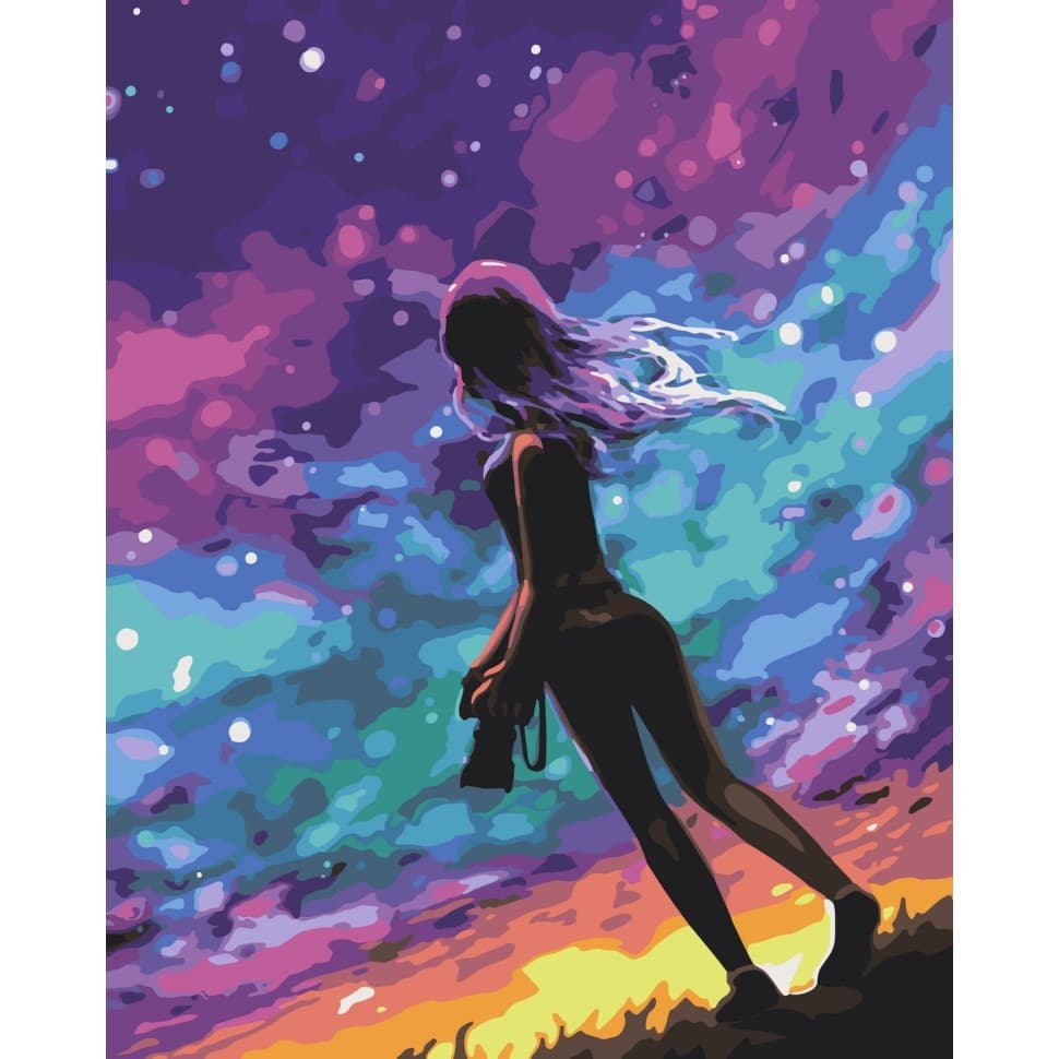 Набір для розпису &amp;quot;Дивовижний кадр&amp;quot; 40*50 см, фото - 1