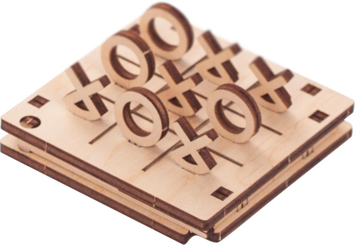 Дерев&#39;яна 3D-модель &amp;quot;Гра &amp;quot;Хрестики нолики&amp;quot; №2, фото - 1