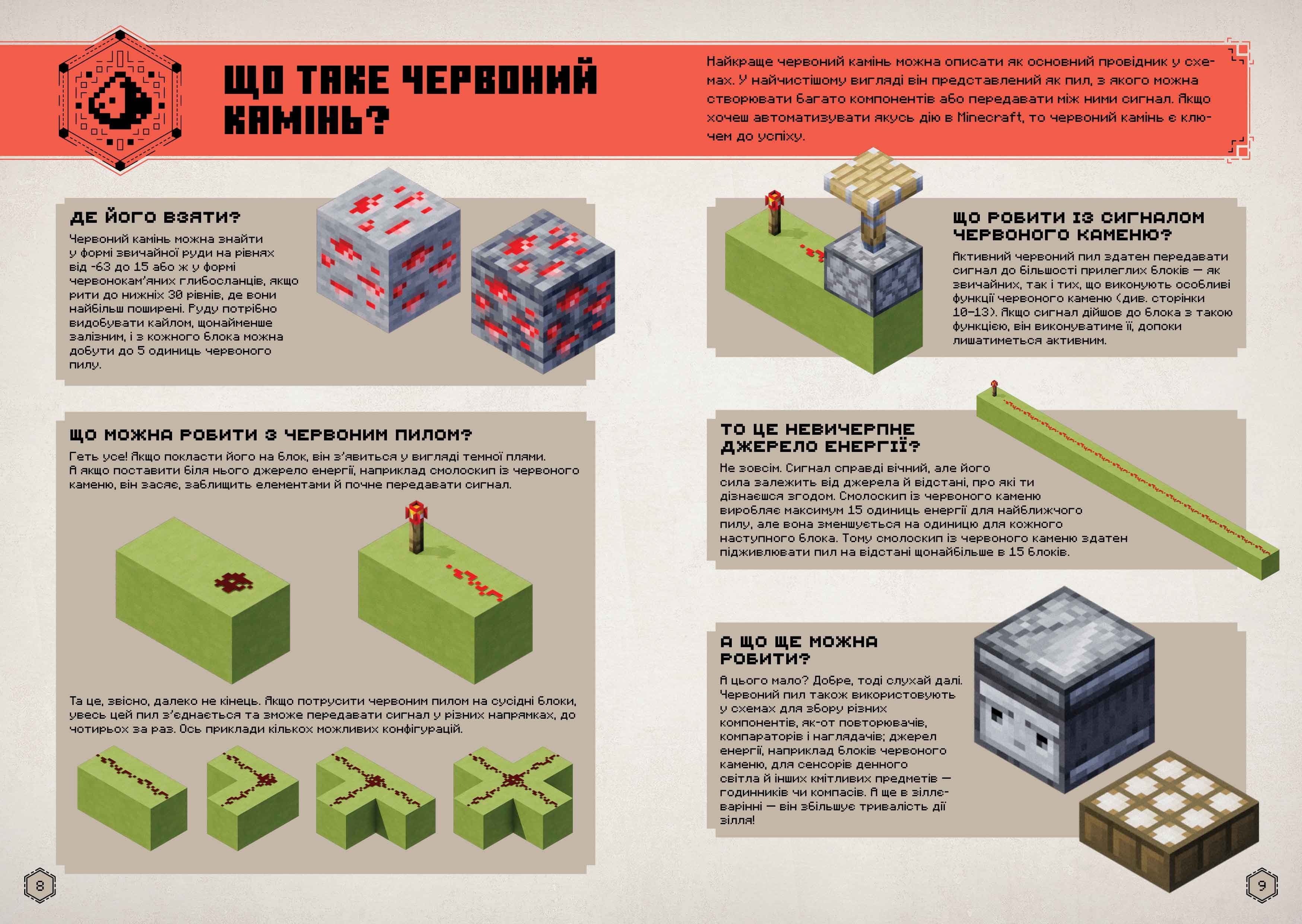 MINECRAFT Посібник з червоного каменю, фото - 2