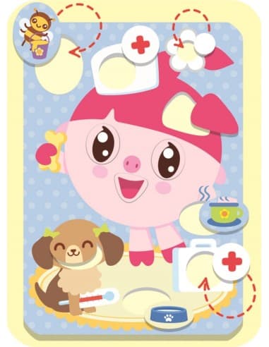 Малюшарики. Нюшенька. М`який конструкто, фото - 1