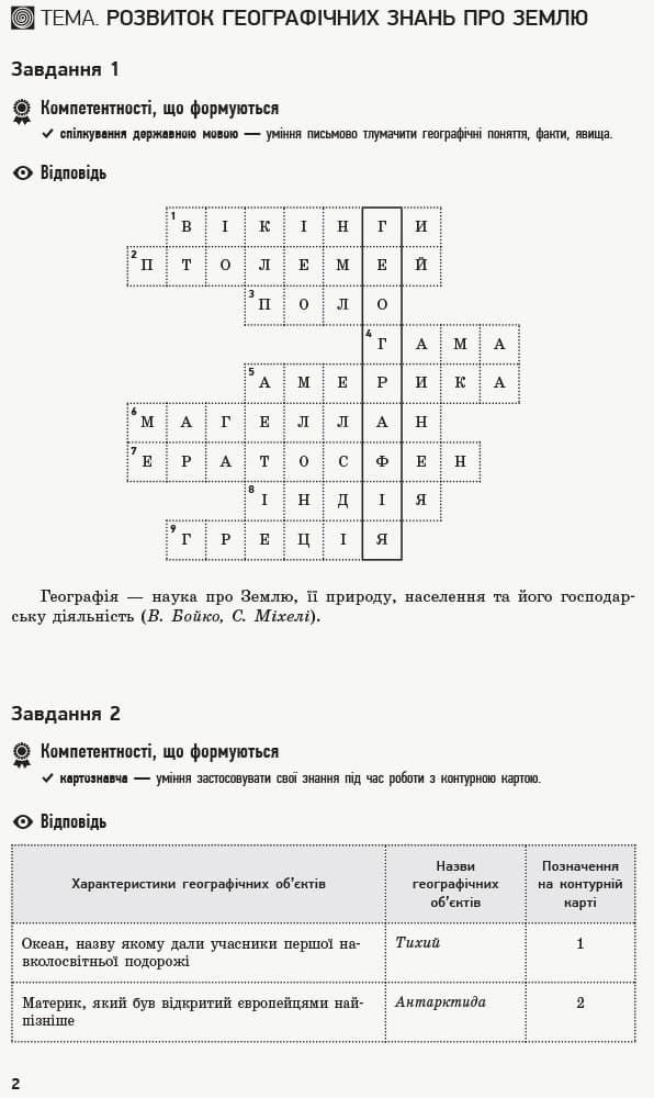 Географія. 6 клас. Посібник для вчителя, фото - 2