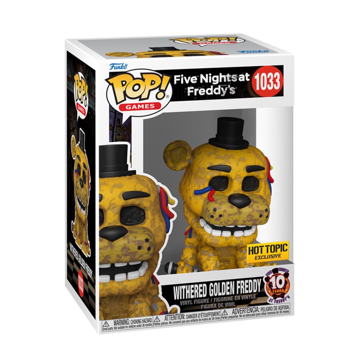 Ігрова фігурка Funko POP! - Поламаний золотий Фредді, фото - 1