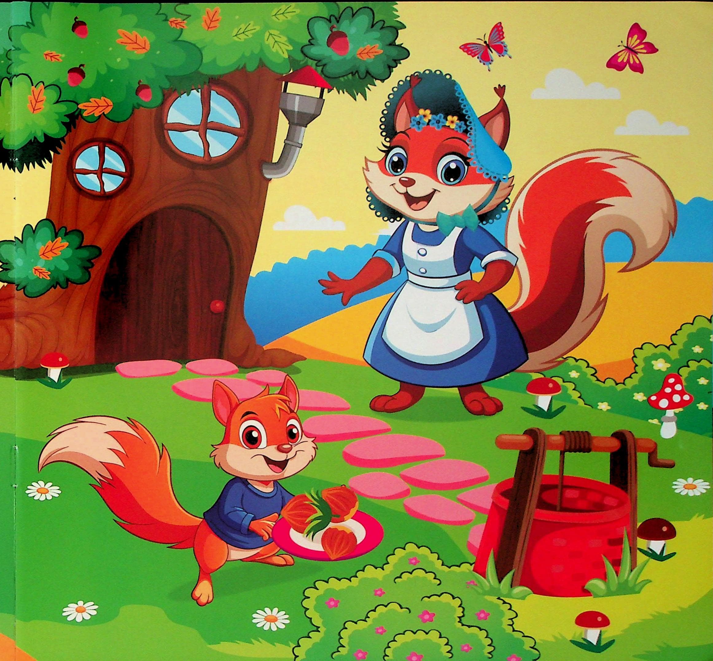 Маленькі історії по складах. Горішки для друзів, фото - 2