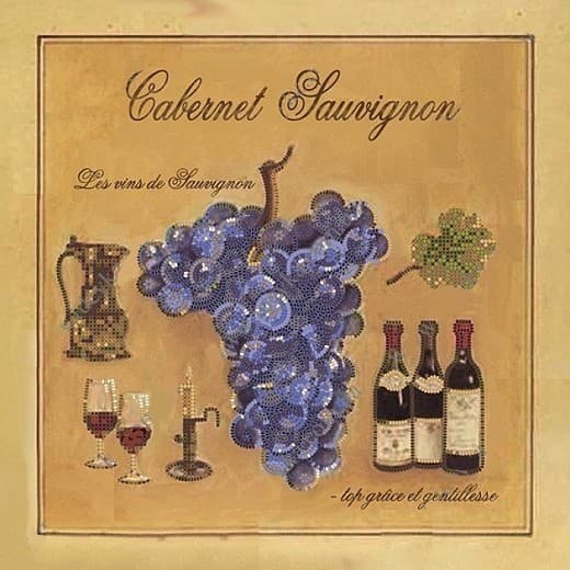 Набір для вишивання бісером &amp;quot;Каберне Совіньон&amp;quot;, фото - 1