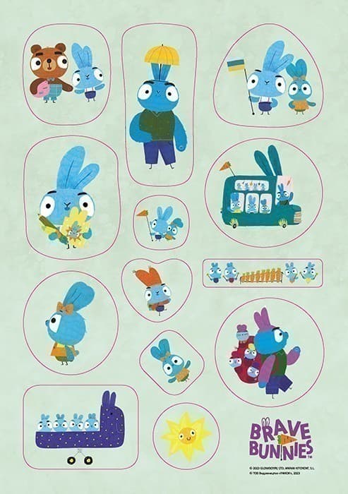 Стікер-Пак. Хоробрі займалята, фото - 2