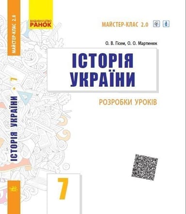 Історія України. 7 клас. Розробки уроків