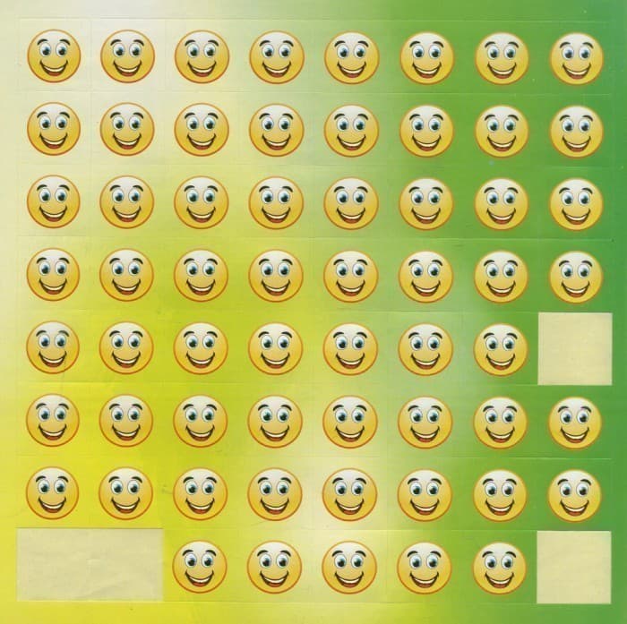 Оцінки-наліпки (синя), фото - 2