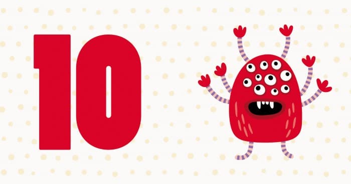 З’єднуємо цифри. Рахуємо очі монстриків, фото - 2