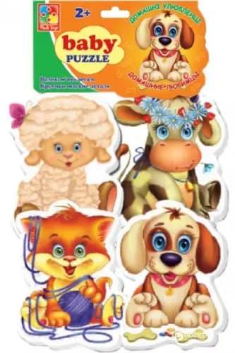 Бебі пазли &amp;quot;Домашні улюбленці&amp;quot;, фото - 1