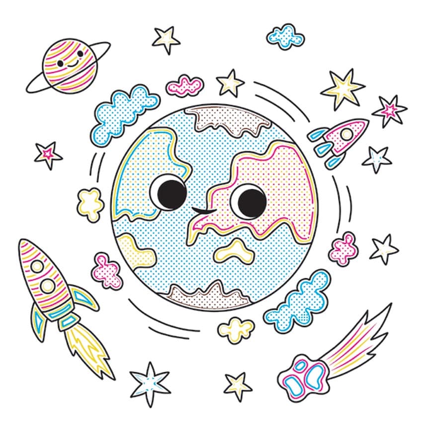 Водяні забарвлянки. У космосі, фото - 3